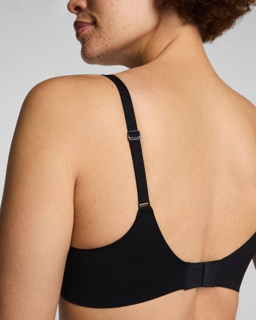 Spanx Black Supersmooth Brava Push-Up Bra