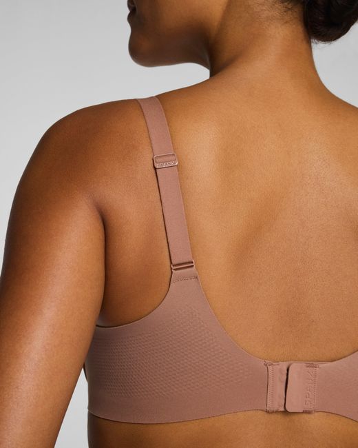 Spanx Brown Supersmooth Brava Lightly Lined Bra