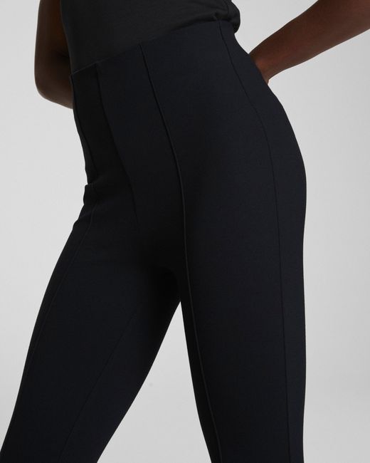Spanx Blue Supersmoothtm Perfectfit Ponte Micro Flare Pant