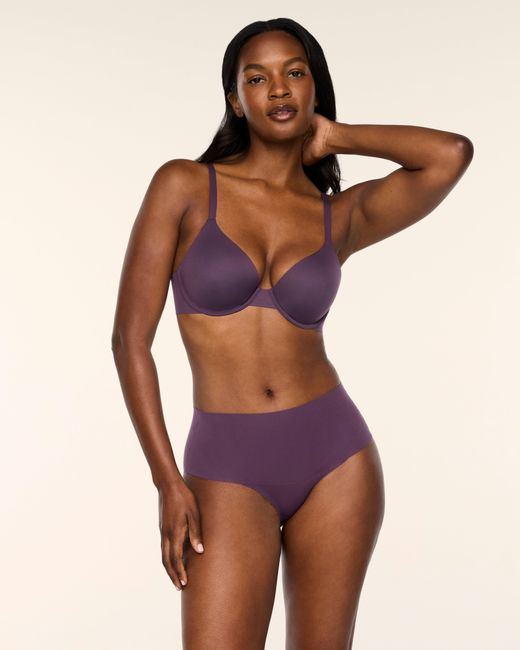 Spanx Purple Supersmooth Brava Push-Up Bra