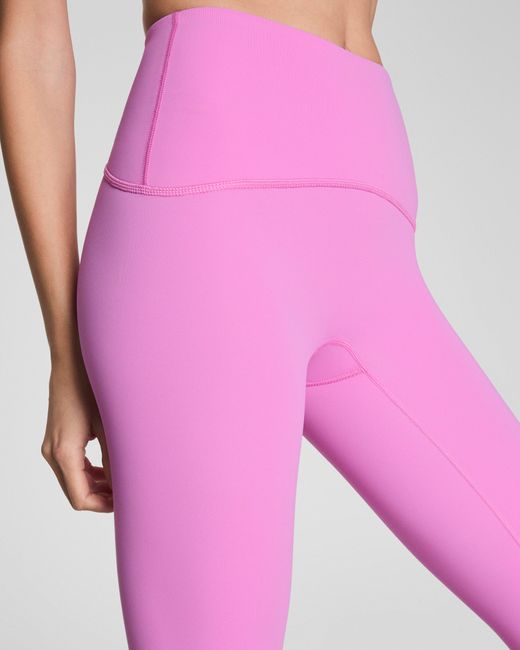 Spanx Pink Shape Booty Boost Full Length Leggings