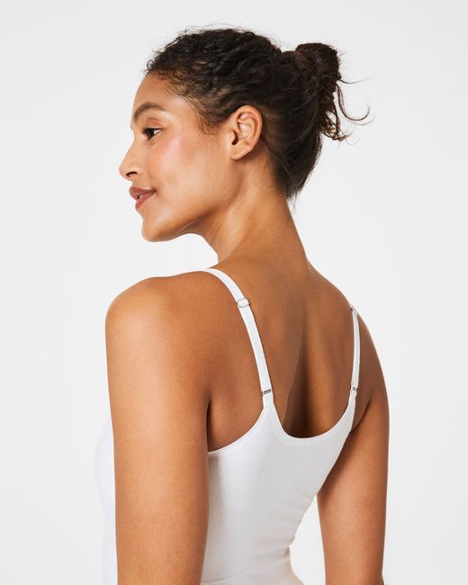 Spanx White Shape Invisible Supima Cotton Cami