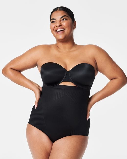 Spanx Black Shape Invisible High-Waisted Brief