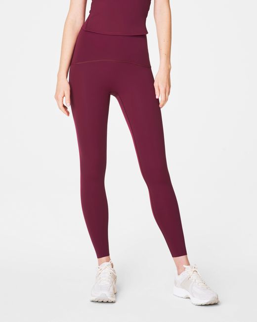 Spanx Red Shape Booty Boost Full Length Leggings