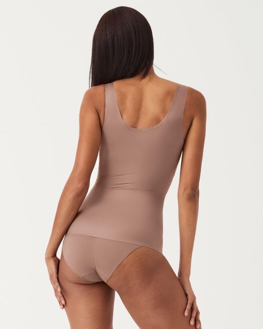Spanx Brown Shape Invisible Tank Top