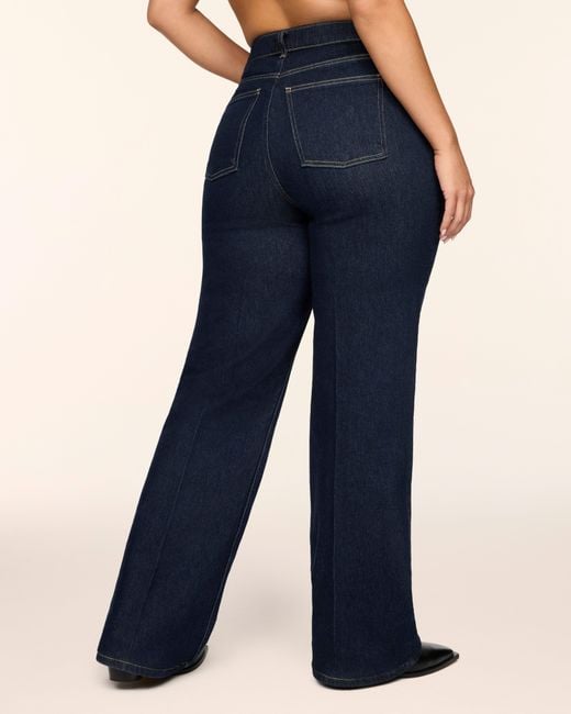 Spanx Blue Shape Authentic 360 Bootcut Jeans