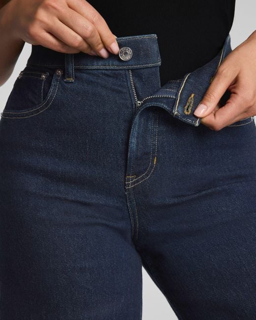 Spanx Blue Shape Authentic 360 Jean Short, 10"