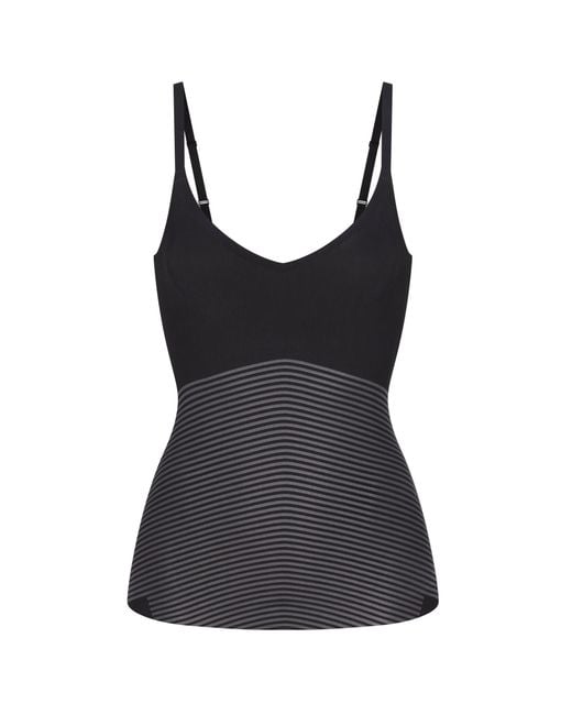Spanx Black Shape Invisible Supima Cotton Cami