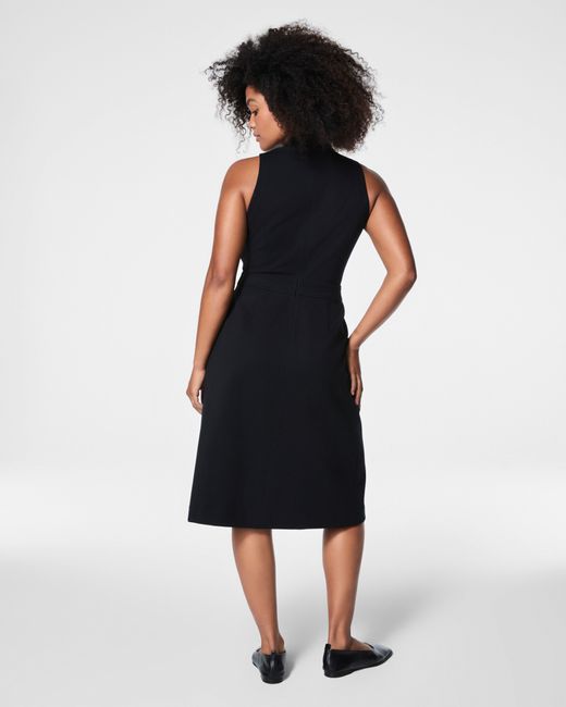 black cargo dress Black Zip Up Cargo Dress (Small)