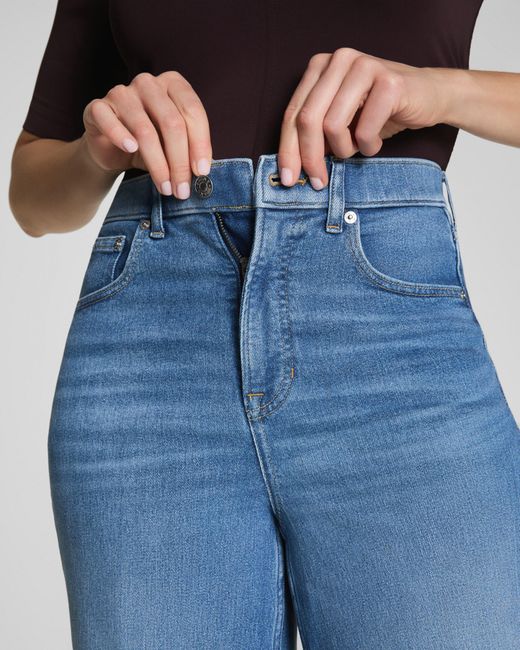 Spanx Blue Shape Authentic 360 Wide Leg Jeans, Elysian