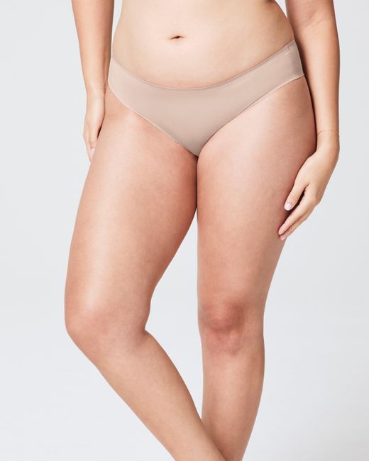 Spanx Natural Smooth Fit-To-You Modal Cotton Bikini 3-Pack Box