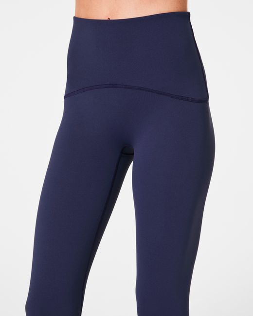 Spanx Blue Shape Booty Boost Full-Length Leggings