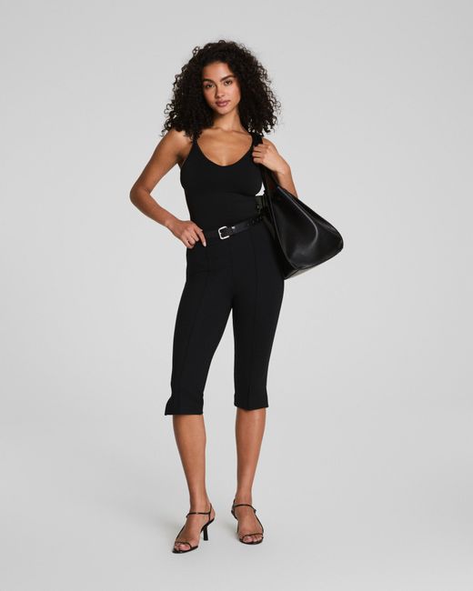 Spanx Black Supersmooth Perfectfit Ponte Capri