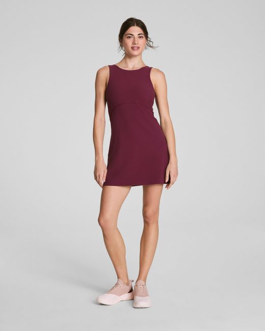 Spanx Purple Smooth Onform Tank Dress