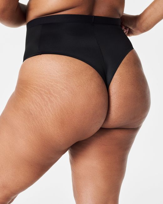 Spanx Black Shape Invisible Thong