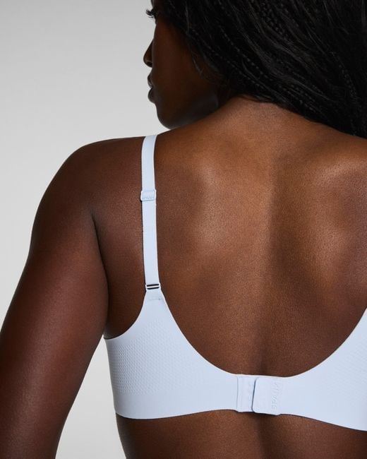 Spanx White Supersmooth Brava Push-Up Bra