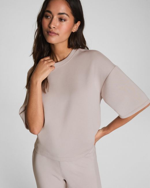 Spanx White Airessentials Relaxed T-Shirt