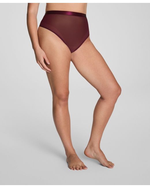 Spanx Purple Supersmooth Sheersense Thong