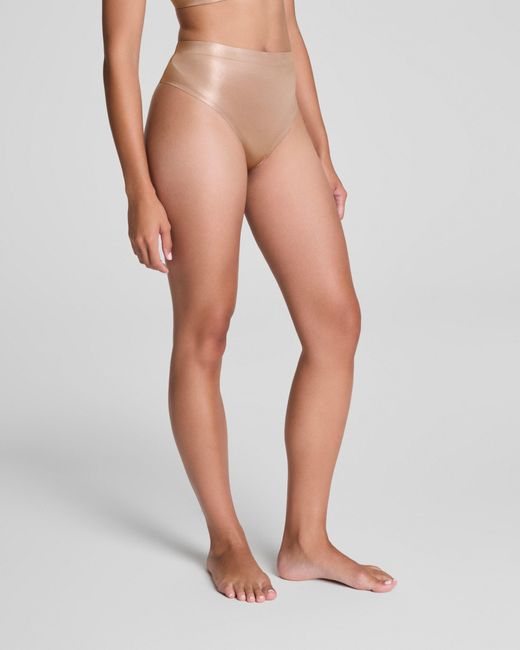 Spanx Natural Shape Luxeshine Thong