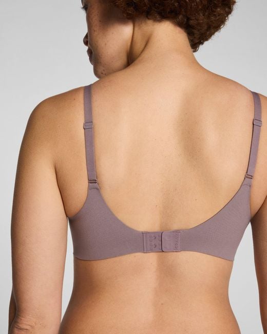 Spanx Gray Supersmooth Brava Push-Up Bra