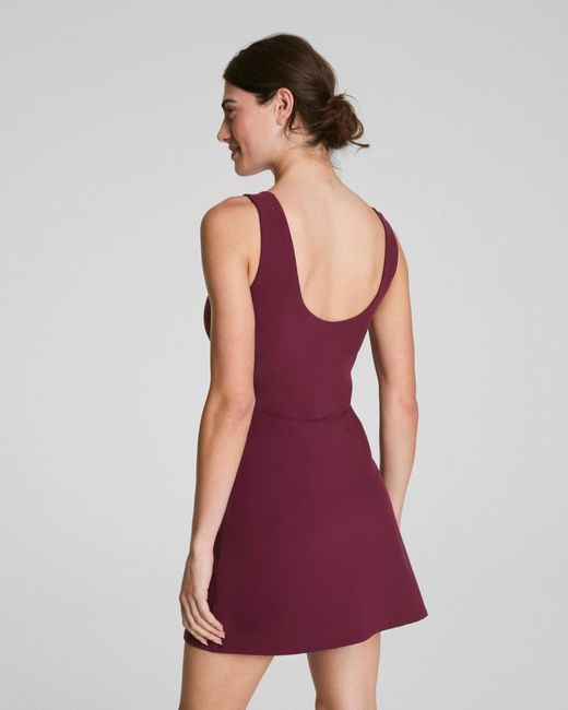 Spanx Purple Smooth Onform Tank Dress