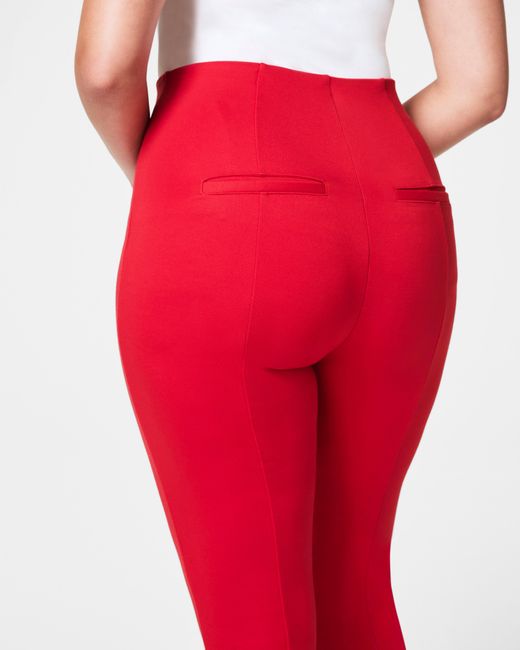 Spanx Blue Supersmoothtm Perfectfit Ponte Micro Flare Pant