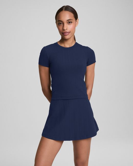 Spanx Blue ® Get Moving Rib Tee