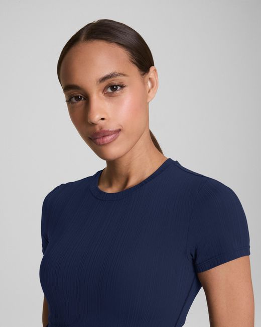 Spanx Blue ® Get Moving Rib Tee