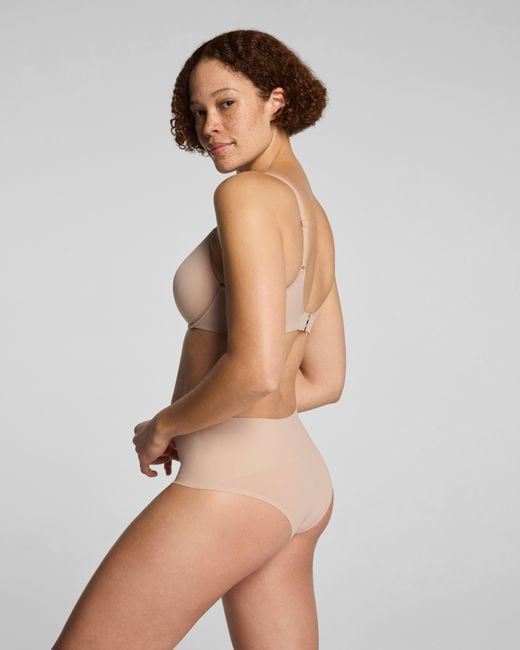 Spanx Brown Supersmooth Brava Lightly Lined Bra
