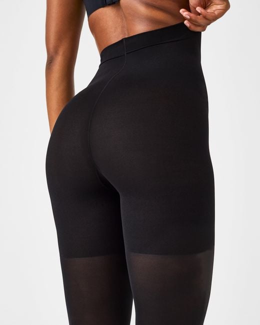 Spanx Blue Shape Mid-Thigh Tight-End Tights
