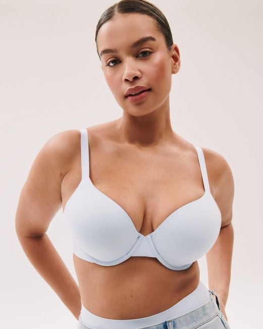 Spanx White Supersmooth Brava Push-Up Bra