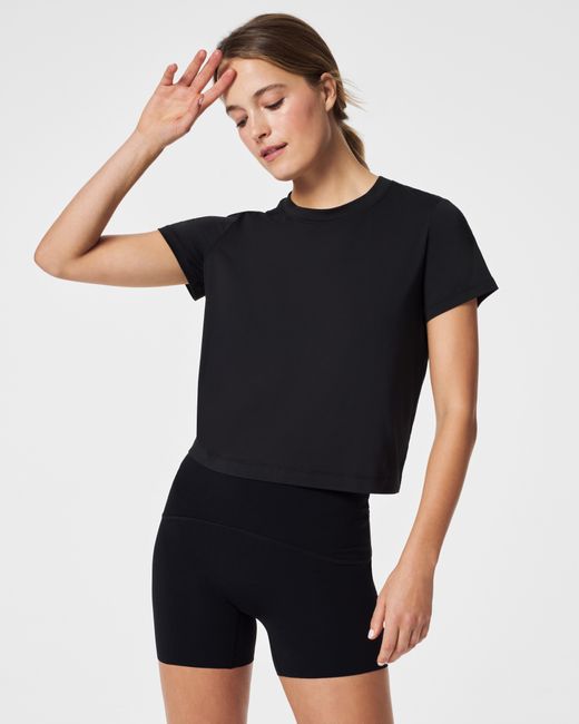 Spanx Black Butter Tee