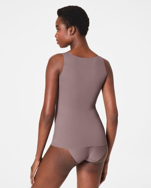 Spanx Purple Supersmooth Essential Tank Top