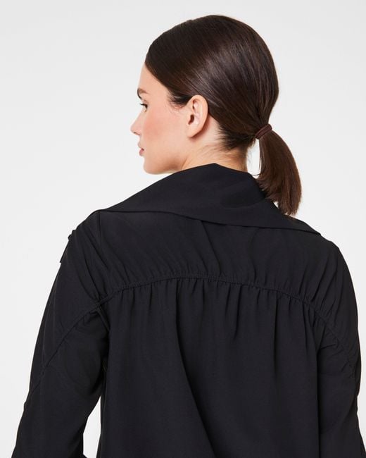 Spanx Black On The Move Cinched Jacket