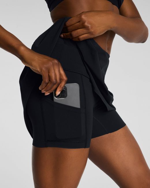 Spanx Black Shape Boostup Pleated Skort, 16"