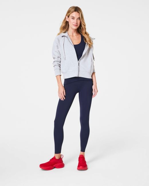 Spanx Blue Shape Booty Boost Full-Length Leggings