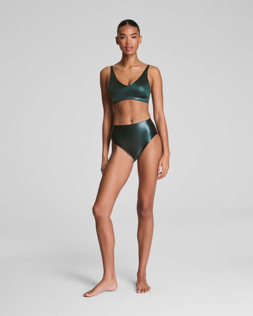 Spanx Green Shape Luxeshine Brief