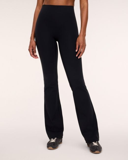 Spanx Blue Shape Bodyline Flare Pants
