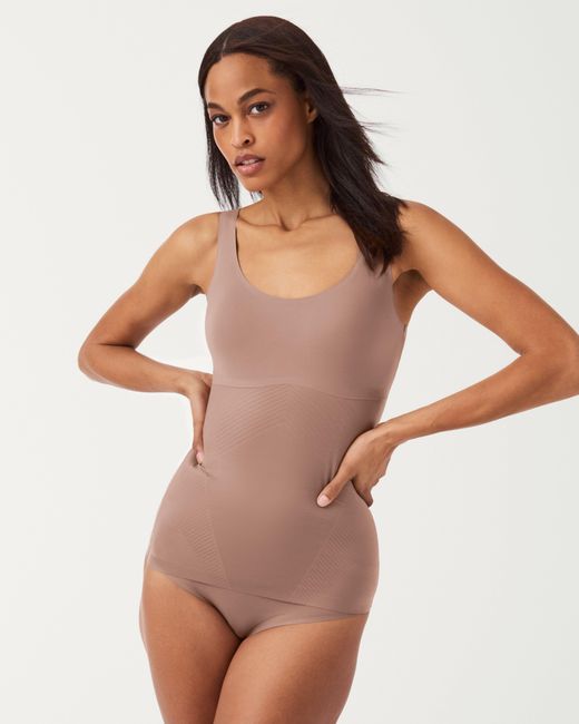 Spanx Brown Shape Invisible Tank Top