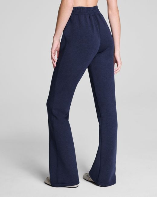 Spanx Blue Airessentials Brushed Flare Pants