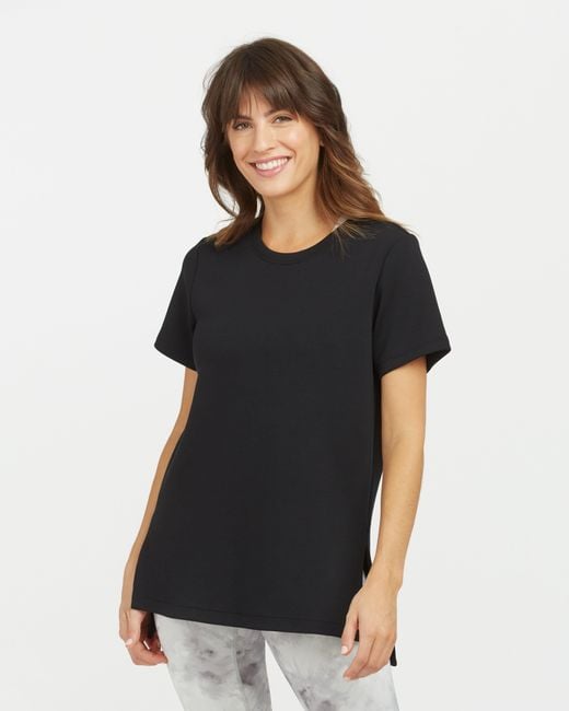 Spanx Airessentials Short Sleeve 'got-ya-covered' Tee in Gray