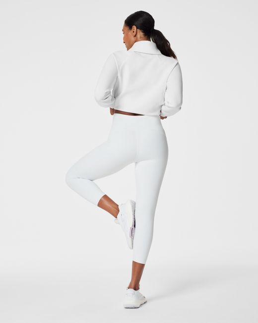 Spanx White Booty Boost® 7/8 Leggings With No-show Coverage