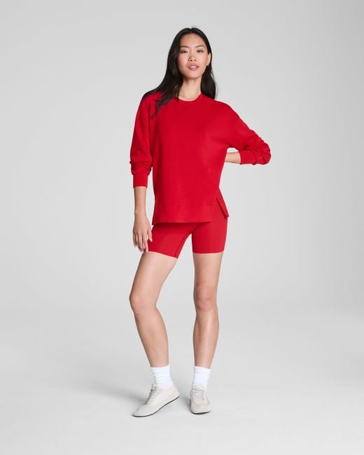 Spanx Red Airessentials Crewneck Tunic
