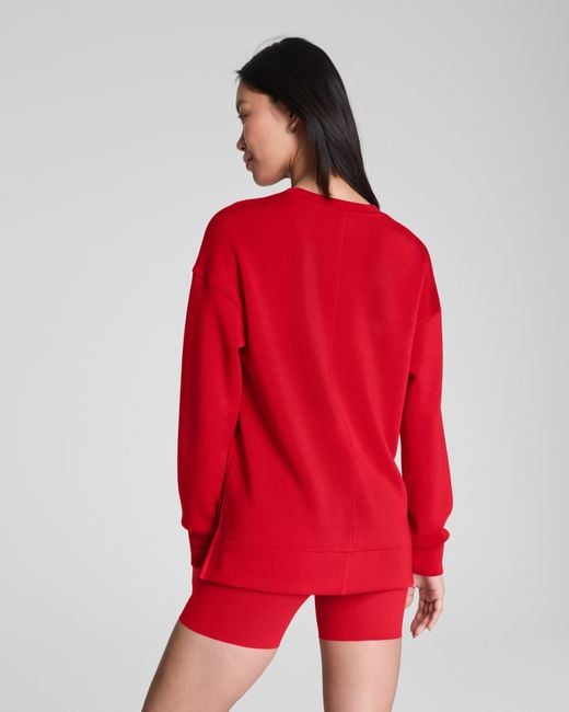 Spanx Red Airessentials Crewneck Tunic