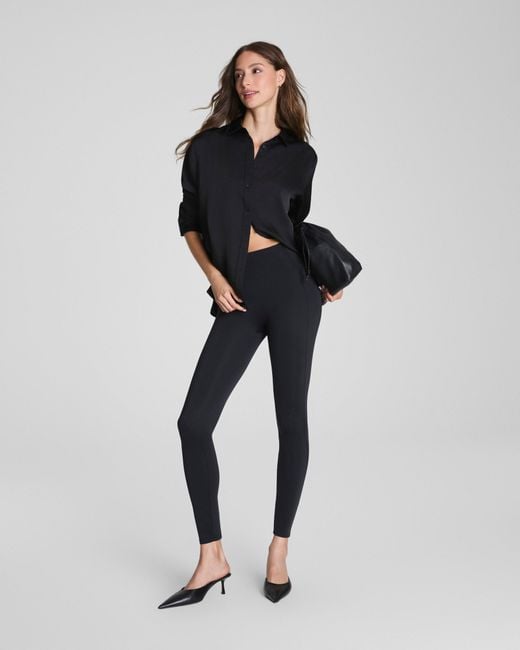 Spanx Blue Shape Scuba Legging