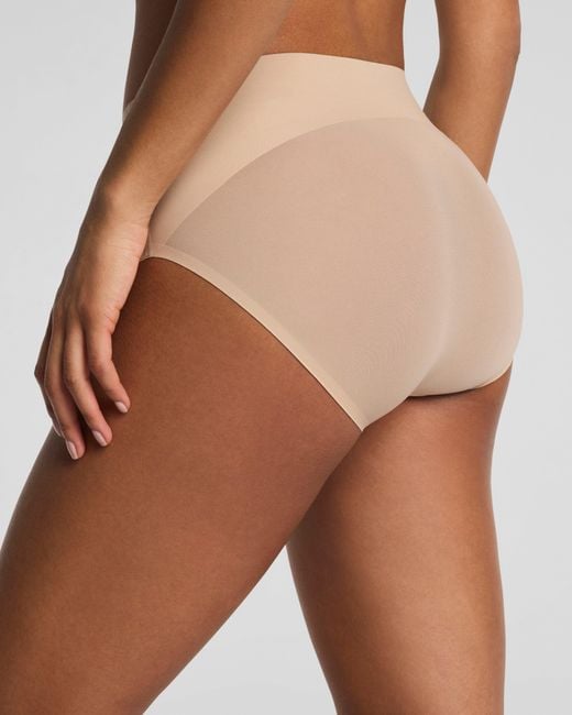 Spanx Brown Supersmooth Undie-Tectable Brief