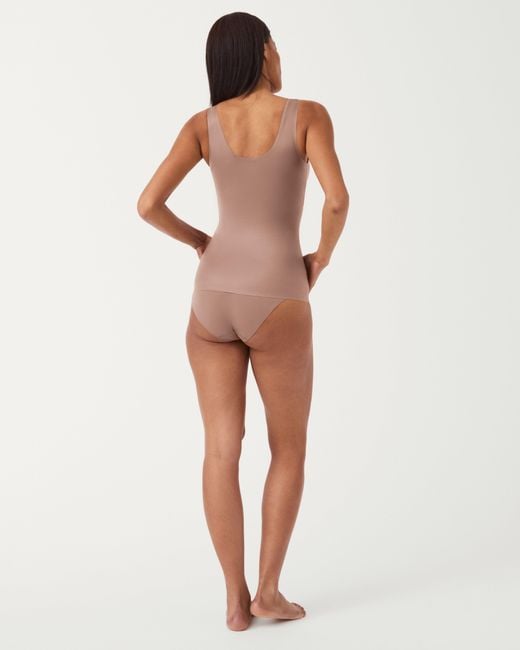 Spanx Brown Shape Invisible Tank Top