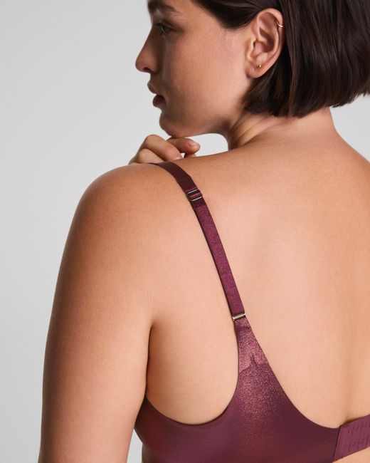 Spanx Red Shape Luxeshine Bralette