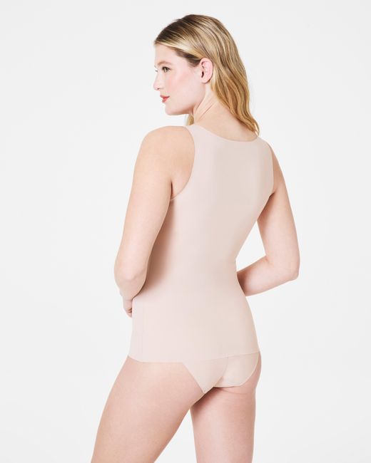 Spanx Pink Supersmooth Essential Tank Top