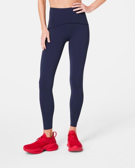 Spanx Blue Shape Booty Boost Full-Length Leggings